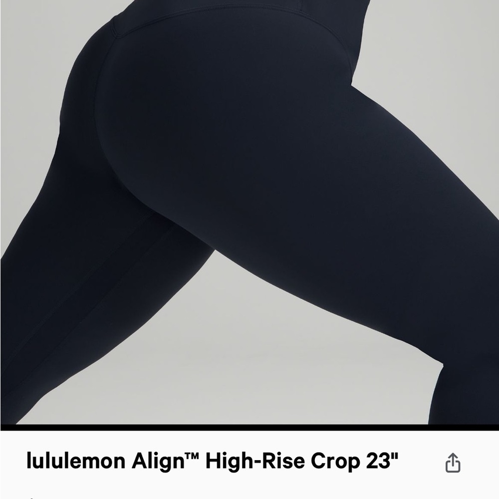 Lululemon Align High-Rise Crop Leggings